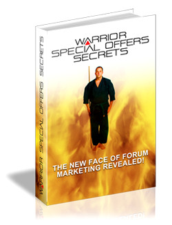 Warrior Special Offers Secrets