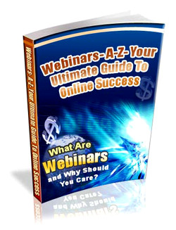 Webinars A-Z